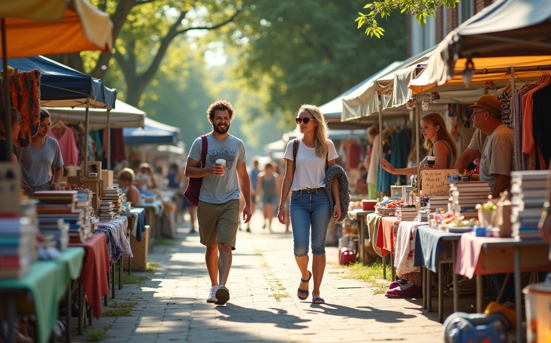 Warum auf Termine warten? Ein eigener Flohmarkt lässt sich schnell selbst organisieren!