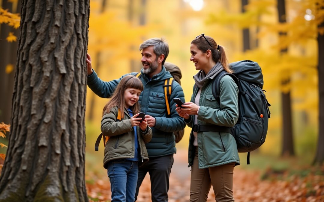Aktivität des Monats: Geocaching in herbstlicher Umgebung