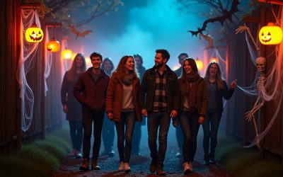 Mein erster Besuch in einem Grusellabyrinth